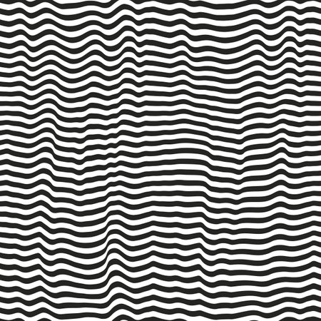 simple waves. seamless texture.のイラスト素材