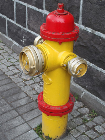 Fire hydrant in Reykjavik, Iceland Fire hydrant in Reykjavik, Iceland