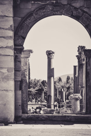 Remains of a Former Civilization in Ephesus