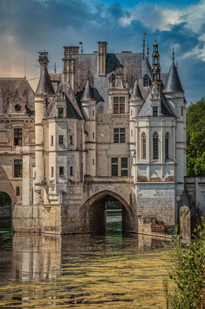 Majestic Castle of Chenonceauのeditorial素材