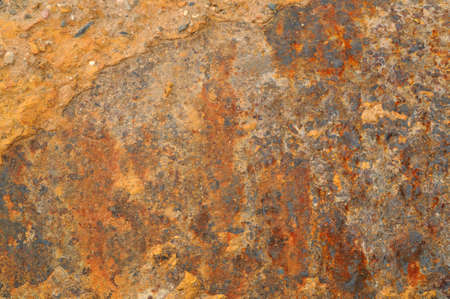 A rusty old metal plateの写真素材