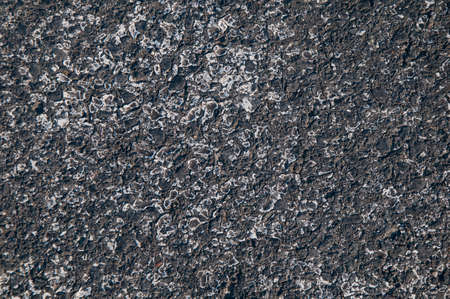 raw asphalt on a roadの写真素材