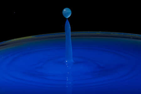 Candle water splashの写真素材