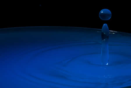 prue water splash の写真素材