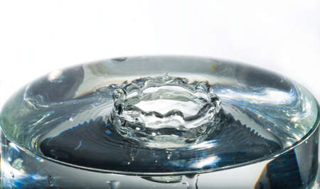 Ripple crown の写真素材