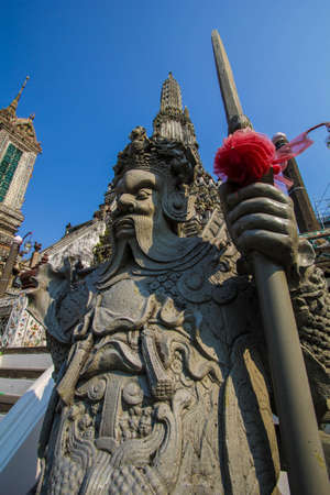 Chinese statueの写真素材