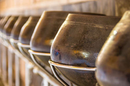 Alms Bowls for Buddhist Monksの写真素材