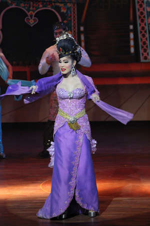 PATTAYA,THAILAND DEC 22 Alcazar Cabaret Show on December 22, 2012,  in Pattaya, Thailand  More then 2500 visitors attended it dailyのeditorial素材