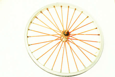 Bicycle wheel の写真素材