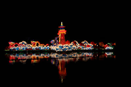 Chinese lantern festivalの写真素材