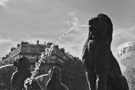 Fontaine Daumesnil, 75012 Paris の写真素材