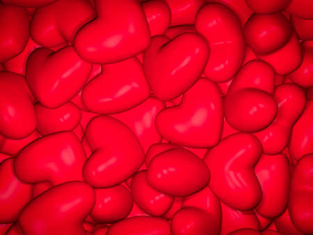 Hearts backgroundの写真素材