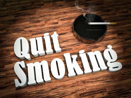 Quit Smokingの写真素材