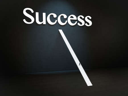 Steps to successの写真素材