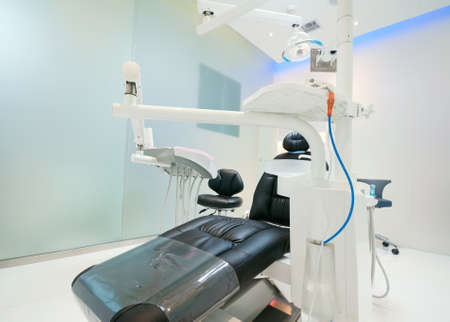 The white interior of a dentist office  Dentist officeのeditorial素材