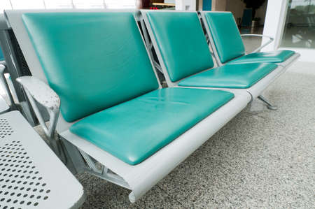 Bench in the shanghai pudong airport.interior of the airport.のeditorial素材