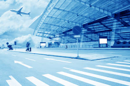 the scene of T3 airport building in beijing china.interior of the airport.のeditorial素材