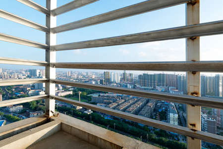 Aerial views of the cityの写真素材