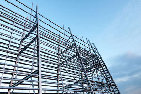 Structural steel frameworkの写真素材