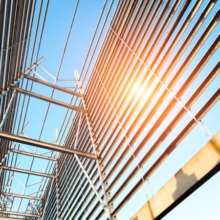 Structural steel frameworkの写真素材