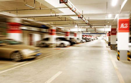 Underground parkingのeditorial素材