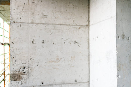 Large concrete compound or space
