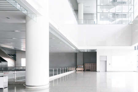 Interior of the airport in pudong shanghai chinaのeditorial素材