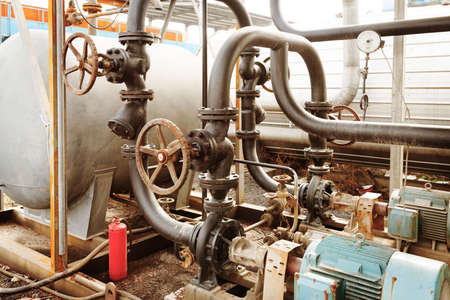 industrial motor pumpの写真素材