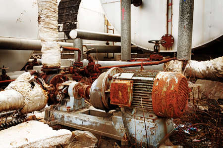industrial motor pumpの写真素材