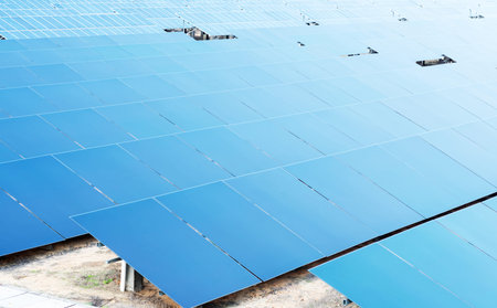 photovoltaic panels - solar panel to produce clean, sustainable, renewable energy - alternative...