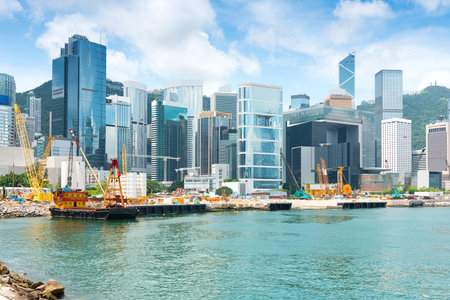 Hong Kong harbour