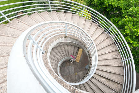 Spiral stairsの写真素材