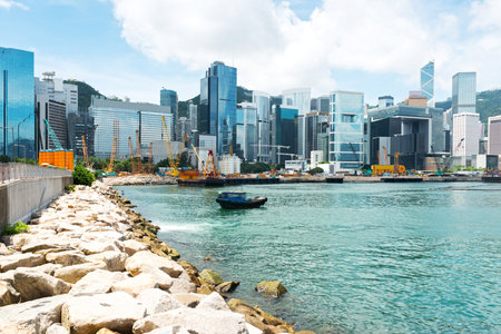 Hong Kong harbour