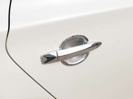 detail of a luxury car on a backgroundの写真素材