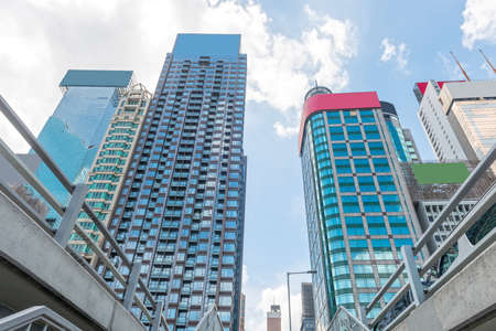 modern glass buildingの写真素材