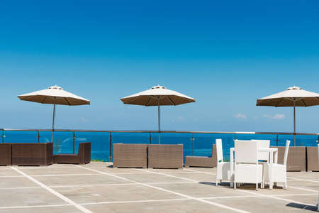 Beach chairsのeditorial素材