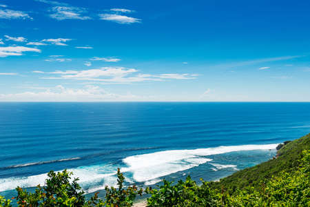 Tropical beach in Baliの写真素材