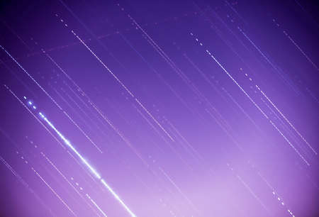 Star trails in the night skyの写真素材