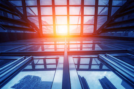 Metropolis of Shanghai's modern office buildingの写真素材