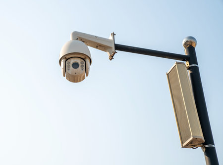 surveillance camera outdoors