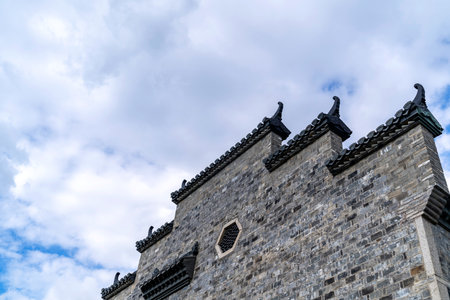 China Anhui Province Province Province architectural styleの写真素材