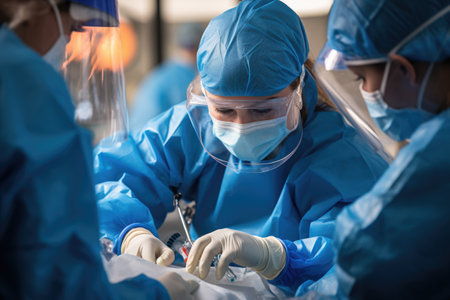 Medical Team During Surgeryの素材