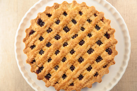 dessert at bakery shopの写真素材