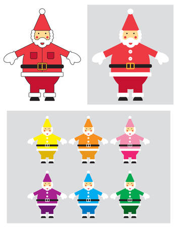 Santa Claus illustrationのイラスト素材