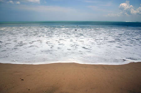 Beach in Bali, Indonesiaの写真素材