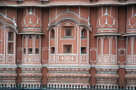 Detail of the Palace from Jaipur, Indiaの写真素材