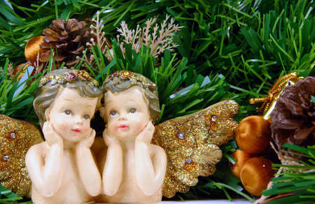 Picture greeting associated with Christmasの写真素材