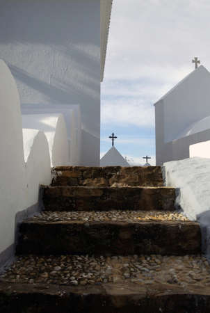 Casabermeja Cemetery, a small town in Andalusia, Spainの写真素材