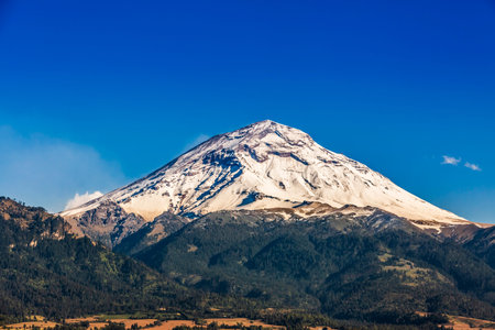 Popocatepetl Volcano, Mexico.