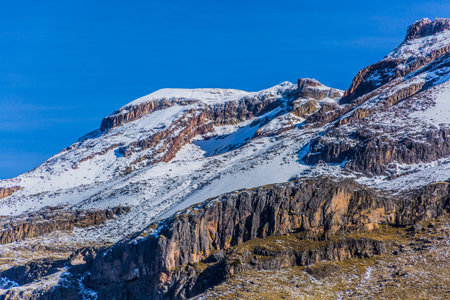 Iztaccihuatl Volcano (Sleeping Woman). is an inactive volcano located on the border between the...